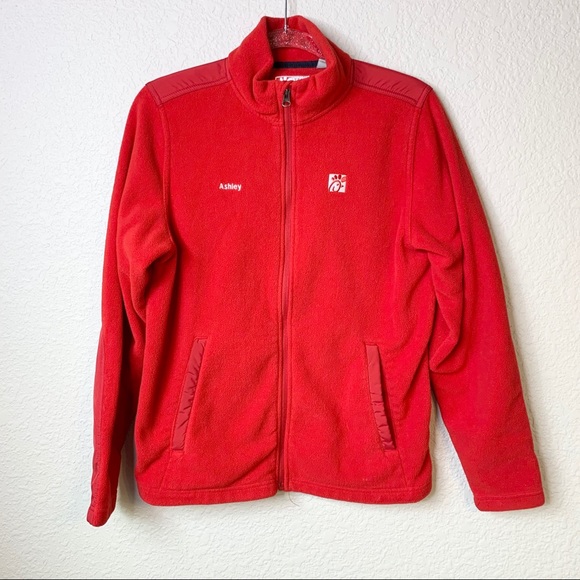 chick fil a fleece jacket
